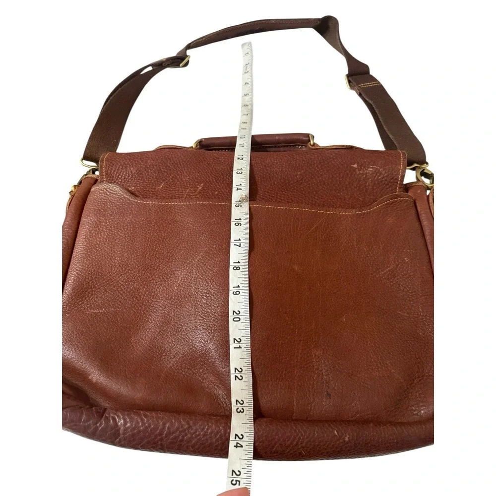 Duluth Trading Company All-Business Leather Briefcase